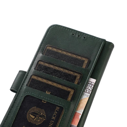 Phone Case For OnePlus 13R 5G / Ace 5 5G / Ace 5 Pro 5G Cowhide Texture Leather Wallet Phone Cover with Stand