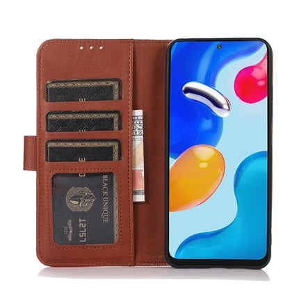 Phone Case For OnePlus 13R 5G / Ace 5 5G / Ace 5 Pro 5G Cowhide Texture Leather Wallet Phone Cover with Stand