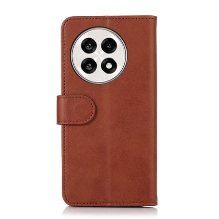 Phone Case For OnePlus 13R 5G / Ace 5 5G / Ace 5 Pro 5G Cowhide Texture Leather Wallet Phone Cover with Stand