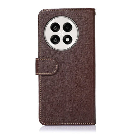 KHAZNEH Phone Case For OnePlus 13R 5G / Ace 5 5G / Ace 5 Pro 5G RFID Blocking Wallet PU Leather Cover