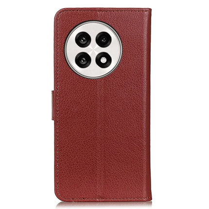 Wallet Case For OnePlus 13R 5G / Ace 5 5G / Ace 5 Pro 5G PU Leather Phone Cover Litchi Texture