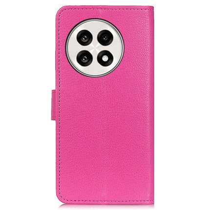 Wallet Case For OnePlus 13R 5G / Ace 5 5G / Ace 5 Pro 5G PU Leather Phone Cover Litchi Texture