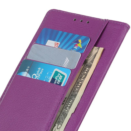 Wallet Case For OnePlus 13R 5G / Ace 5 5G / Ace 5 Pro 5G PU Leather Phone Cover Litchi Texture