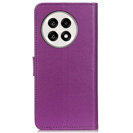 Wallet Case For OnePlus 13R 5G / Ace 5 5G / Ace 5 Pro 5G PU Leather Phone Cover Litchi Texture