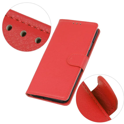 Wallet Case For OnePlus 13R 5G / Ace 5 5G / Ace 5 Pro 5G PU Leather Phone Cover Litchi Texture