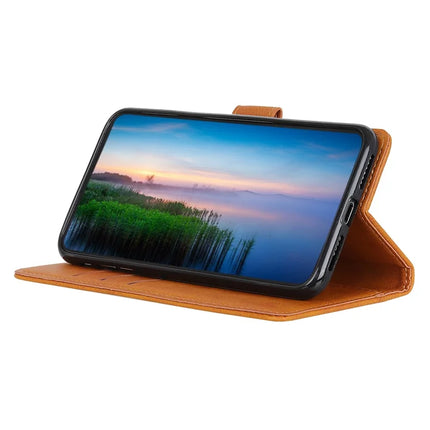 Stand Wallet Phone Case For OnePlus 13R 5G / Ace 5 5G / Ace 5 Pro 5G Cowhide Texture Leather Cover