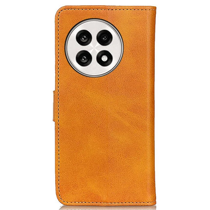 Stand Wallet Phone Case For OnePlus 13R 5G / Ace 5 5G / Ace 5 Pro 5G Cowhide Texture Leather Cover