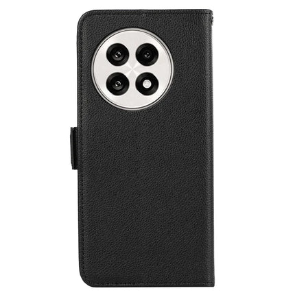 ABEEL Phone Case For OnePlus 13R 5G / Ace 5 5G / Ace 5 Pro 5G Litchi Texture Leather RFID Blocking Cover