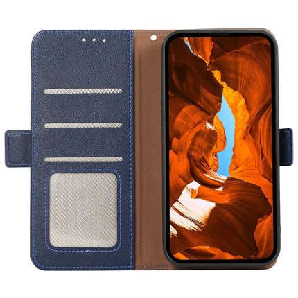 ABEEL Phone Case For OnePlus 13R 5G / Ace 5 5G / Ace 5 Pro 5G Litchi Texture Leather RFID Blocking Cover