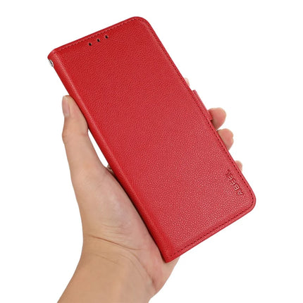 ABEEL Phone Case For OnePlus 13R 5G / Ace 5 5G / Ace 5 Pro 5G Litchi Texture Leather RFID Blocking Cover