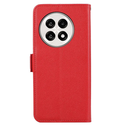 ABEEL Phone Case For OnePlus 13R 5G / Ace 5 5G / Ace 5 Pro 5G Litchi Texture Leather RFID Blocking Cover