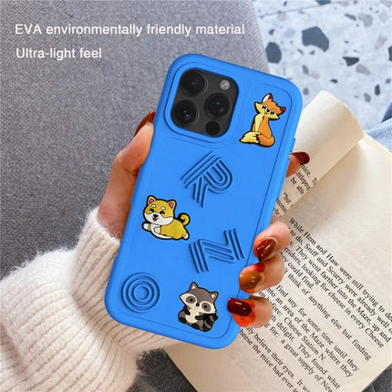 For iPhone 16 Pro Case Funny Pattern EVA Protective Phone Cover