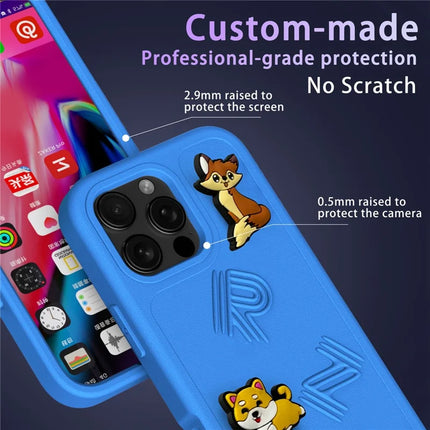 For iPhone 16 Pro Case Funny Pattern EVA Protective Phone Cover