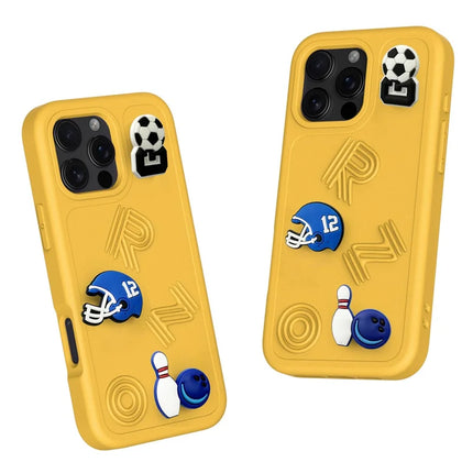 For iPhone 16 Pro Max Case Funny Pattern EVA Protective Phone Cover