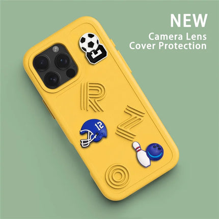 For iPhone 16 Pro Max Case Funny Pattern EVA Protective Phone Cover
