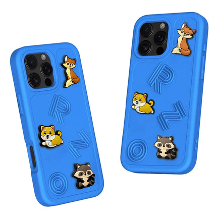 For iPhone 16 Pro Max Case Funny Pattern EVA Protective Phone Cover