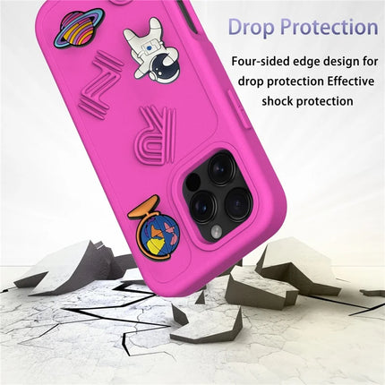 For iPhone 16 Pro Max Case Funny Pattern EVA Protective Phone Cover