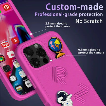 For iPhone 16 Pro Max Case Funny Pattern EVA Protective Phone Cover
