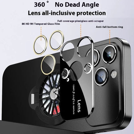 For iPhone 15 Pro Max Case Compatible with MagSafe Hard PC Kickstand Phone Cover