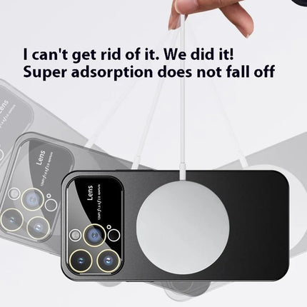 For iPhone 15 Pro Max Case Compatible with MagSafe Hard PC Kickstand Phone Cover