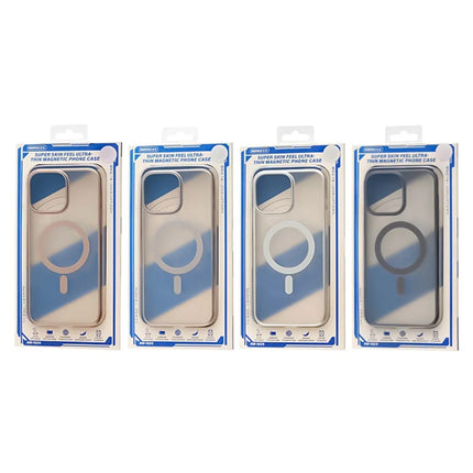 REMAX RM-1625 For iPhone 16 Pro Case Compatible with MagSafe Skin Touch Electroplated Slim Phone Cover