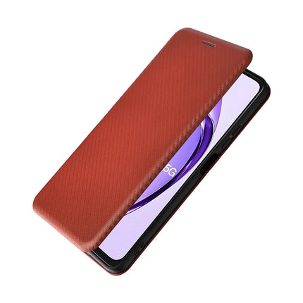 For Oppo A3 Pro (Global) 5G Case Carbon Fiber Texture Drop-Proof PU Leather Phone Cover