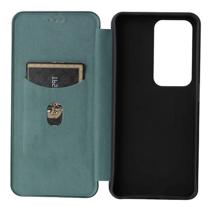For Oppo A3 Pro (Global) 5G Case Carbon Fiber Texture Drop-Proof PU Leather Phone Cover