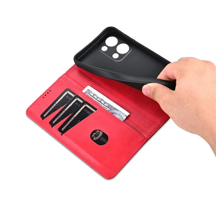 AZNS For Oppo Reno13 5G (Global) Case Cowhide Texture PU Leather Wallet Phone Cover