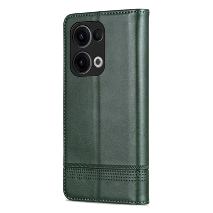 AZNS For Oppo Reno13 5G (Global) Case Cowhide Texture PU Leather Wallet Phone Cover