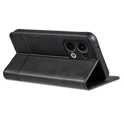 AZNS For Oppo Reno13 5G (Global) Case Cowhide Texture PU Leather Wallet Phone Cover