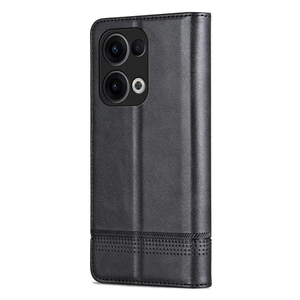 AZNS For Oppo Reno13 5G (Global) Case Cowhide Texture PU Leather Wallet Phone Cover