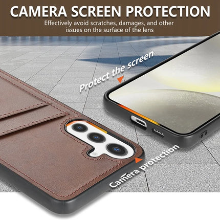 AZNS K1 Series For Samsung Galaxy A16 5G  /  4G Case Calf Texture Anti-Drop PU + TPU Phone Cover