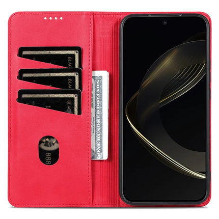 AZNS For Oppo Reno13 Pro 5G Case Cowhide Texture PU Leather Wallet Phone Cover