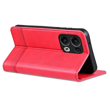 AZNS For Oppo Reno13 Pro 5G Case Cowhide Texture PU Leather Wallet Phone Cover