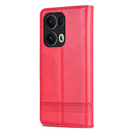 AZNS For Oppo Reno13 Pro 5G Case Cowhide Texture PU Leather Wallet Phone Cover