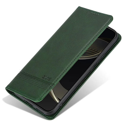 AZNS For Oppo Reno13 Pro 5G Case Cowhide Texture PU Leather Wallet Phone Cover