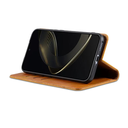 AZNS For Oppo Reno13 Pro 5G Case Cowhide Texture PU Leather Wallet Phone Cover