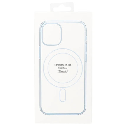 ShopCaseCart Premium Durable iPhone 15 Pro Protective cover Compatible with MagSafe TPU + Acrylic Clear Phone Guard