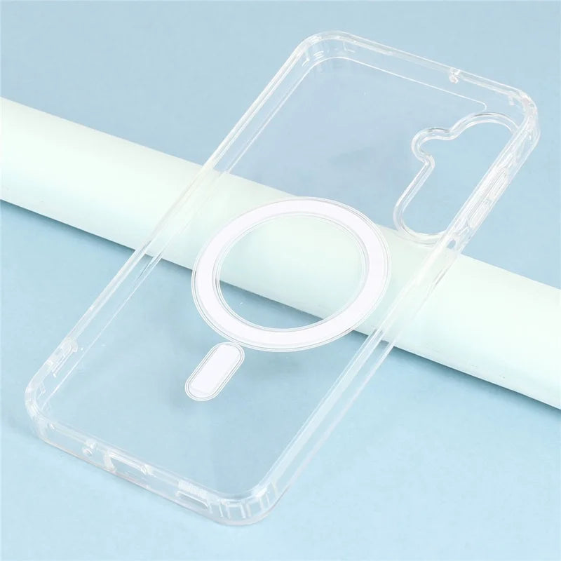 ShopCaseCart Premium Durable Samsung Galaxy A36 5G Protective cover Compatible with MagSafe TPU + Acrylic Clear Phone Guard