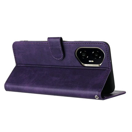 For Honor 300 Case Flip Stand PU Leather Wallet Phone Cover Calf Texture