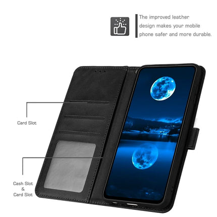 For Honor 300 Case Flip Stand PU Leather Wallet Phone Cover Calf Texture