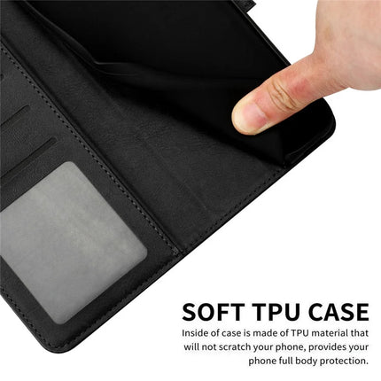 For Honor 300 Case Flip Stand PU Leather Wallet Phone Cover Calf Texture