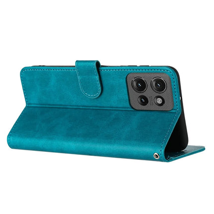 Wallet Phone Case for Motorola Moto G Power (2025) / G Play (2025) 4G Flip Stand PU Leather Cover Calf Texture