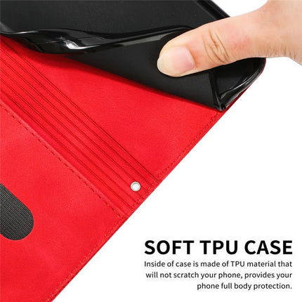 For Honor 300 Case Handbag Imprinted Triangle Leather Phone Cover