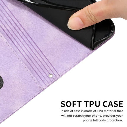 For Honor 300 Case Handbag Imprinted Triangle Leather Phone Cover