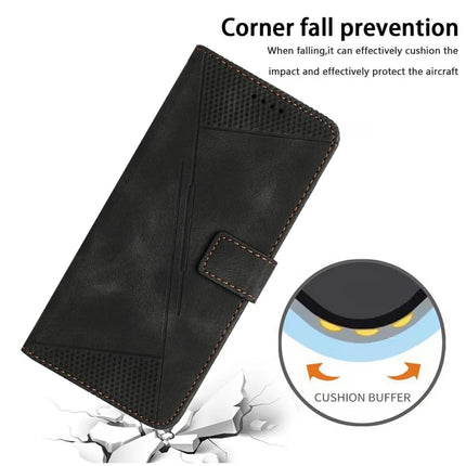 For Honor 300 Case Handbag Imprinted Triangle Leather Phone Cover