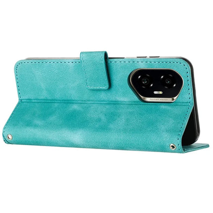 For Honor 300 Case Handbag Imprinted Triangle Leather Phone Cover