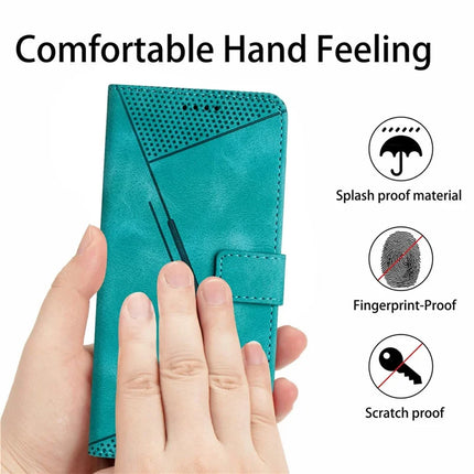 For Honor 300 Case Handbag Imprinted Triangle Leather Phone Cover