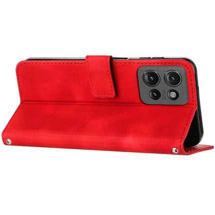 Leather Case for Motorola Moto G Power (2025) / G Play (2025) 4G Phone Cover Imprinted Triangle