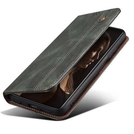 For Samsung Galaxy A51 5G Case Crazy Horse Texture Waxy Leather Wallet Stand Phone Cover